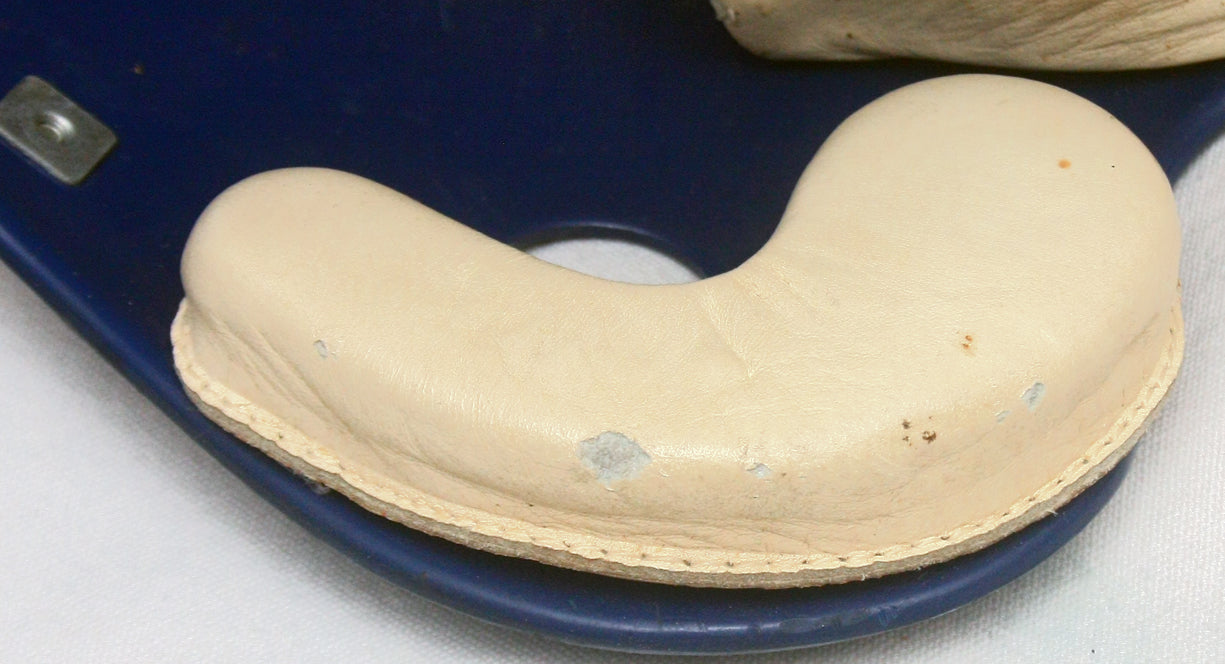 Ultra Rare Vintage 1980s Rawlings HND-9 Ridge Football Helmet w/ Leather Jawpads