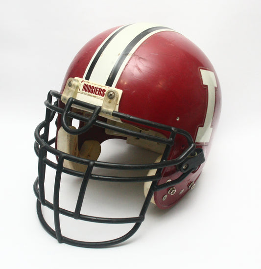 Vintage Game Used 1990s Indiana Hoosiers Riddell VSR 3 Football Helmet Size XL