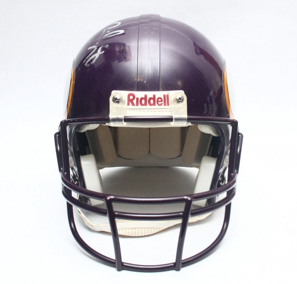 Vintage Minnesota Vikings Riddell VSR4 Pro Line Large Football Helmet Matt Birk Signature