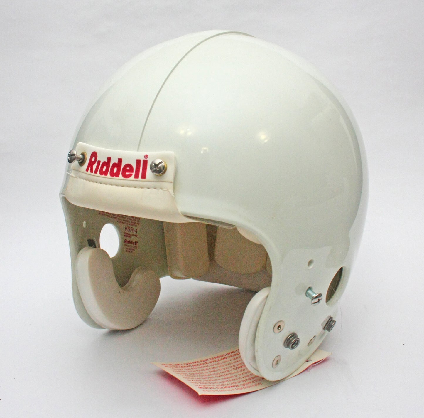 NOS Vintage Riddell VSR4 Football Helmet - White - Size Large