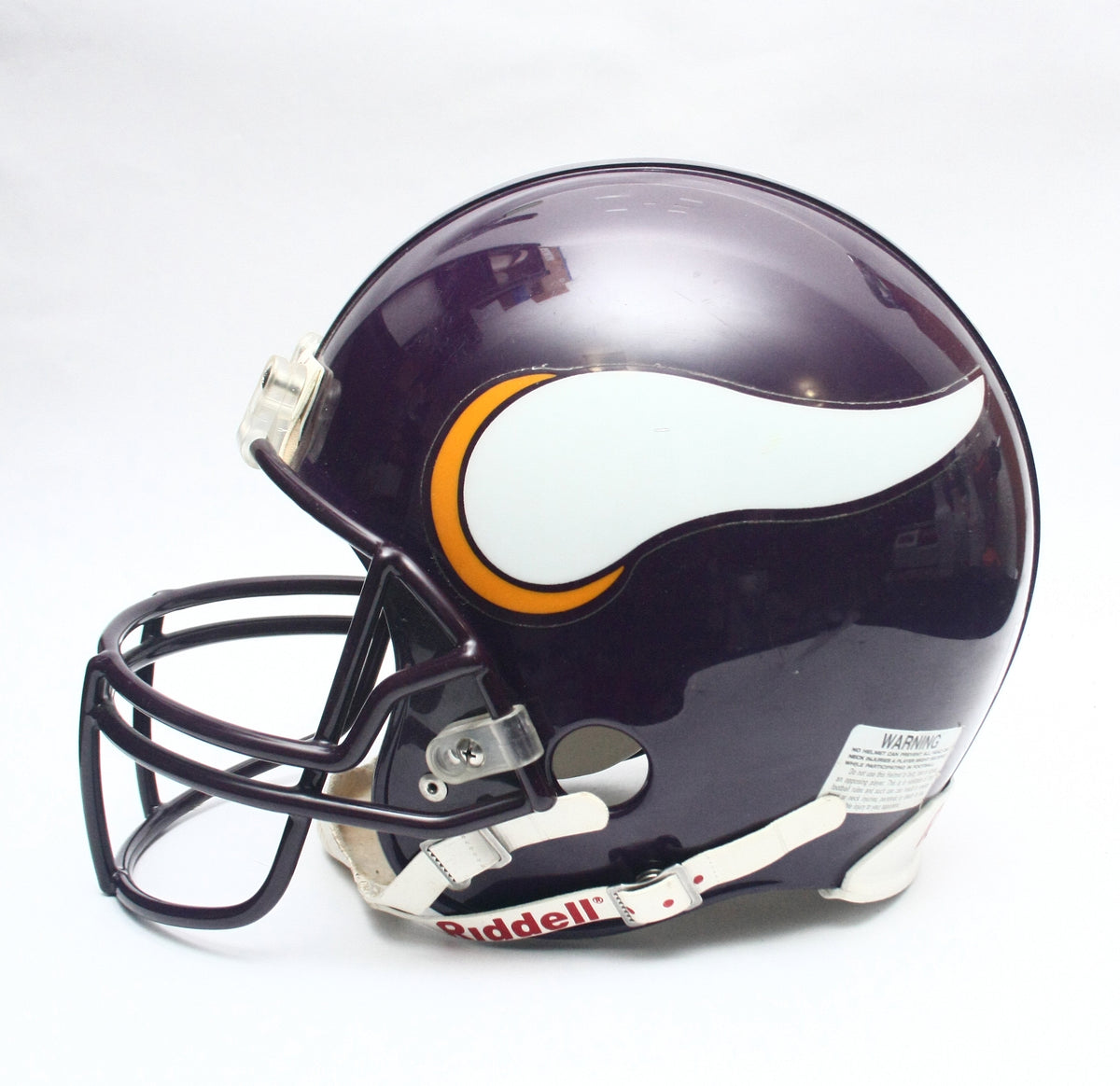 Vintage Minnesota Vikings Riddell VSR4 Pro Line Large Football Helmet Matt Birk Signature