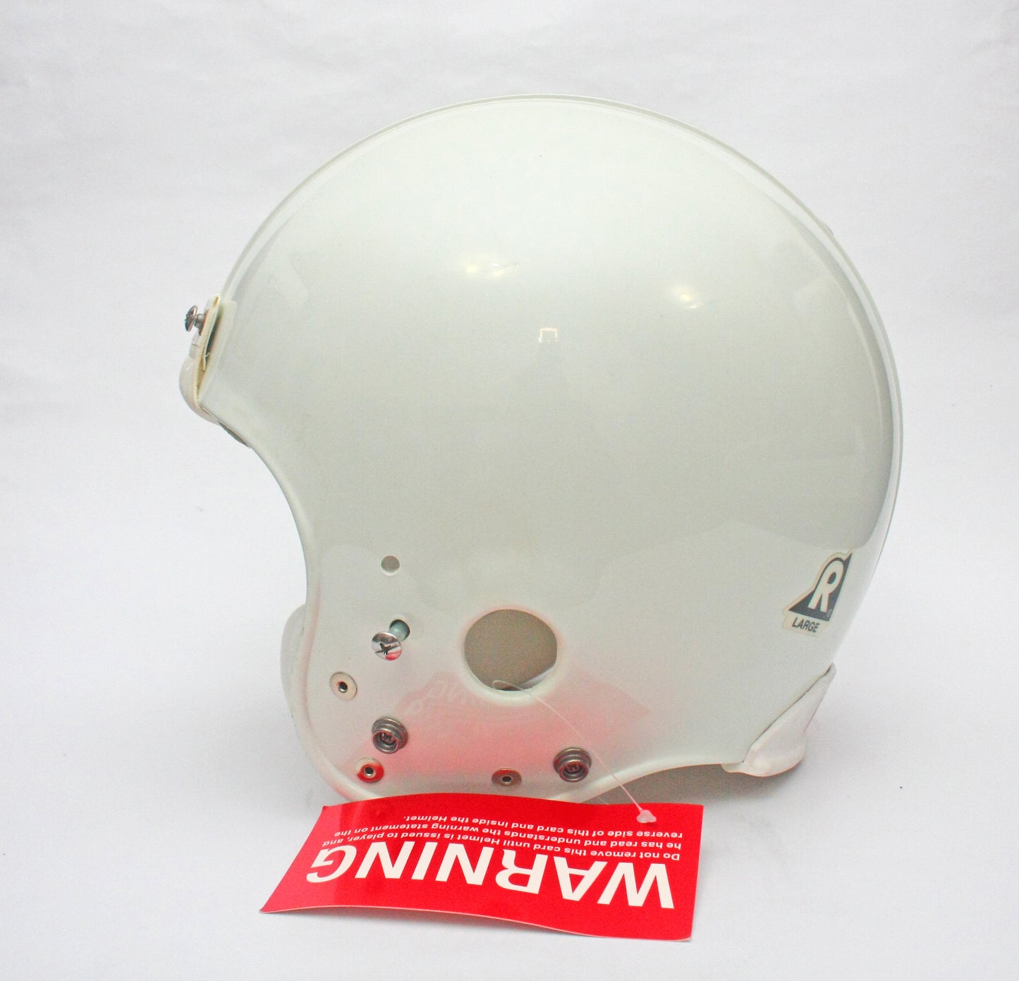 NOS Vintage Riddell VSR4 Football Helmet - White - Size Large