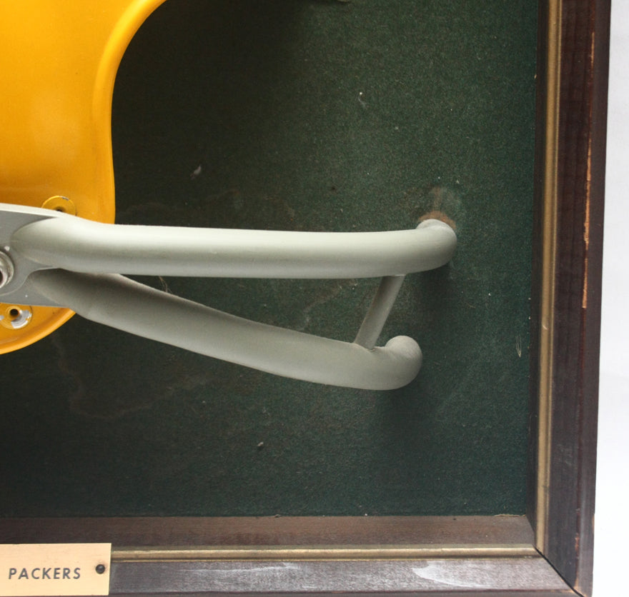 Rare Vintage 1960s Green Bay Packers Riddell RK Football Helmet Plaque