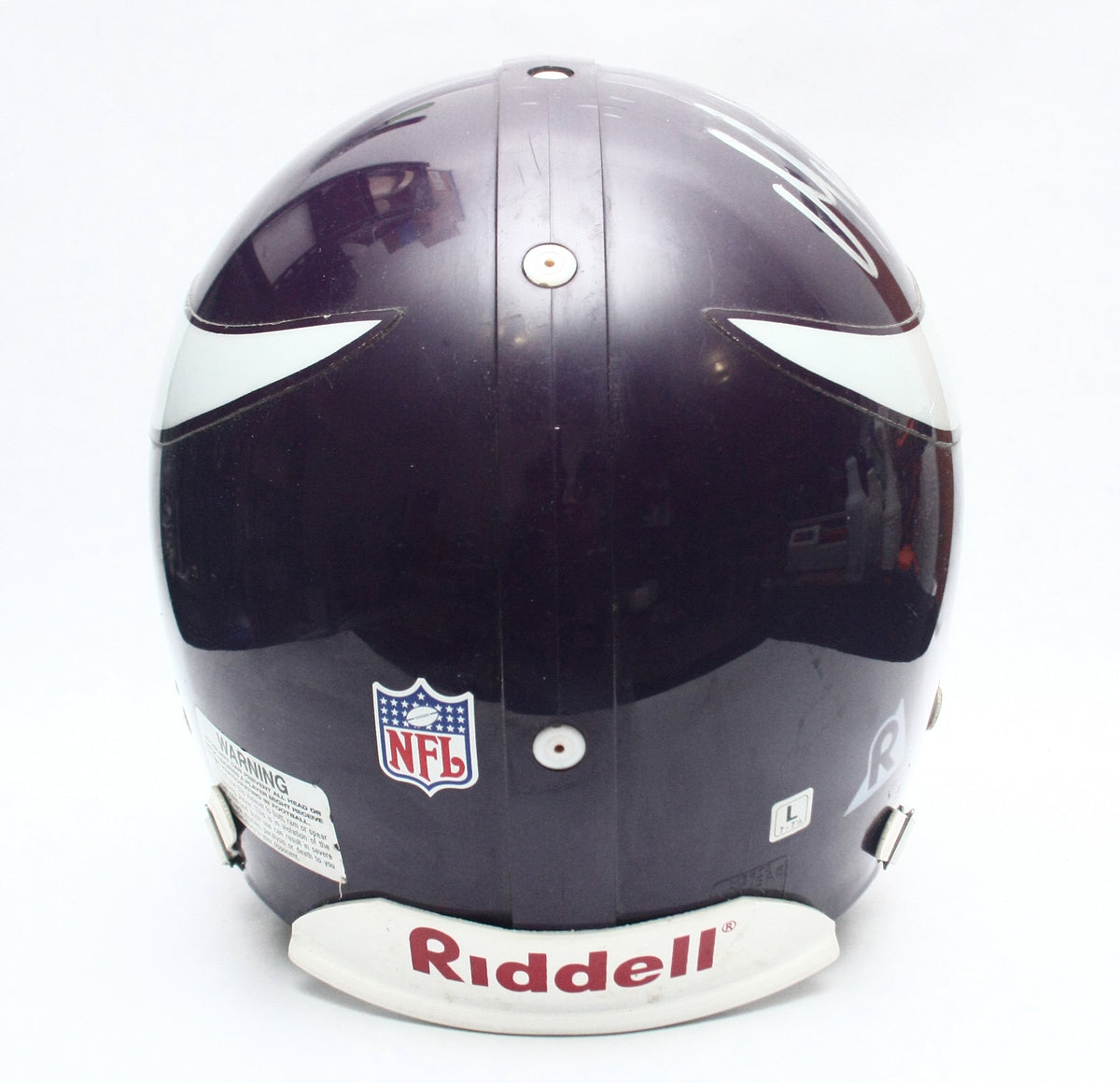 Vintage Minnesota Vikings Riddell VSR4 Pro Line Large Football Helmet Matt Birk Signature