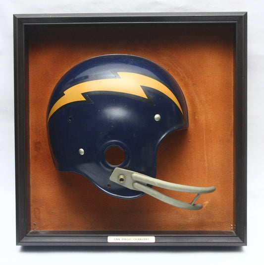 Rare Vintage 1960s San Diego Chargers Riddell RK Football Helmet Plaque
