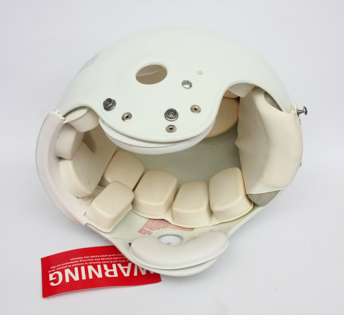 NOS Vintage Riddell VSR4 Football Helmet - White - Size Large