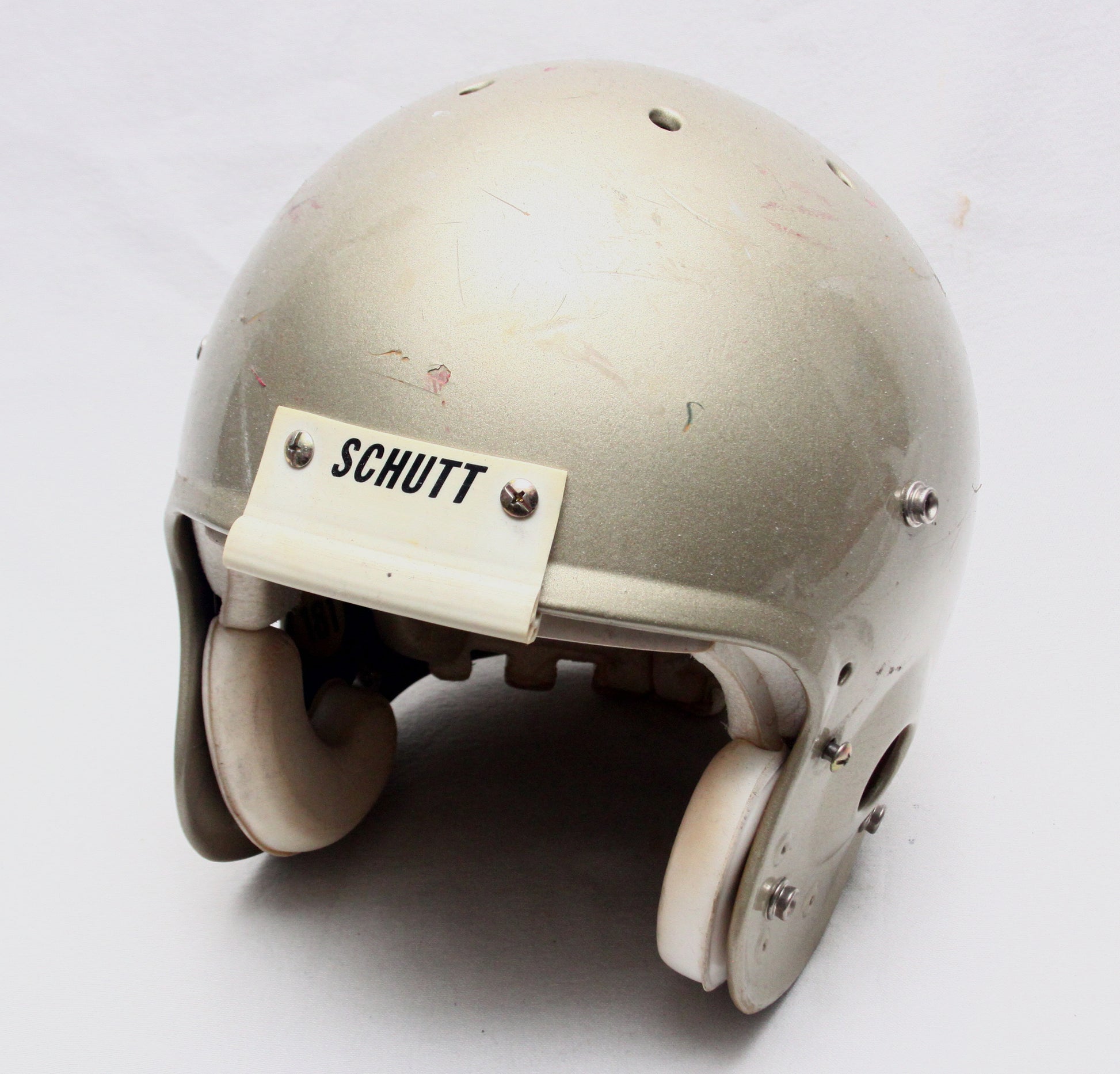 air conditioned football helmet Pre-owned Schutt Air Advantage Youth Large Gold Metallic Football Helm – Football Helmet Restoration Center