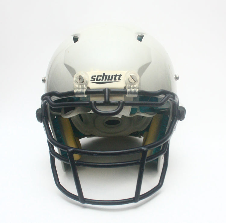 Game Used Schutt ION Large Football Helmet - Grey