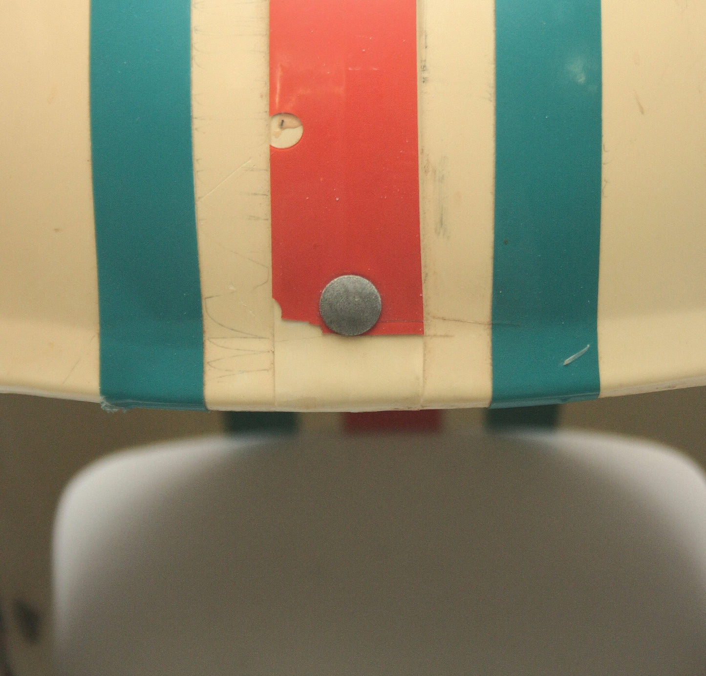 Vintage `1970s Miami Dolphins Riddell Kra Lite Football Helmet - Ex Lamp