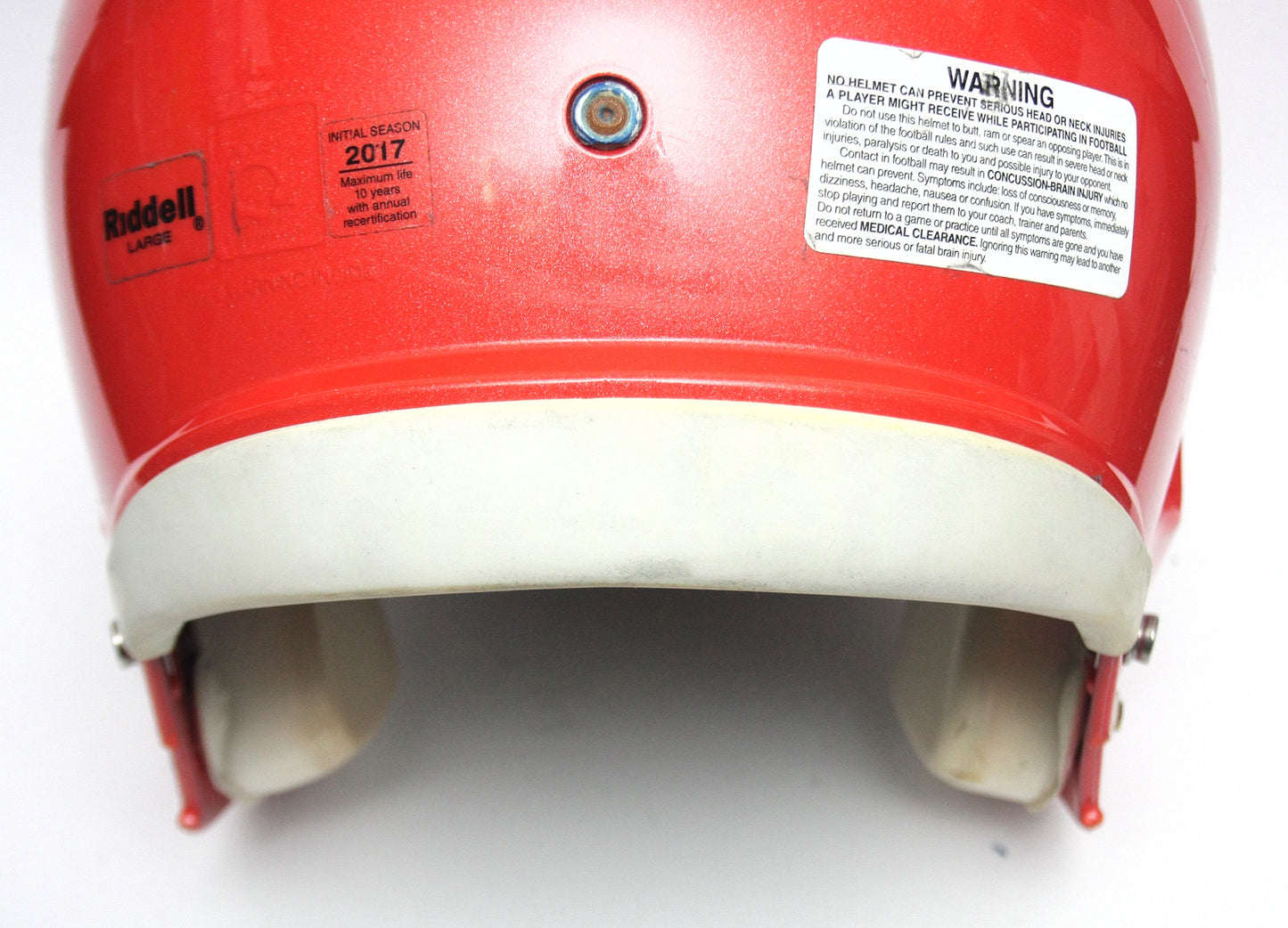 Pre Ownned Riddell Speed Classic Football Helmet - Sized Large Debranded Bumpers