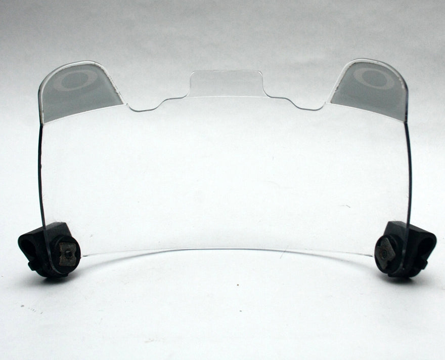 HTF Vintage Game Used 1st Generation Oakley Football Helmet Visor - Clear