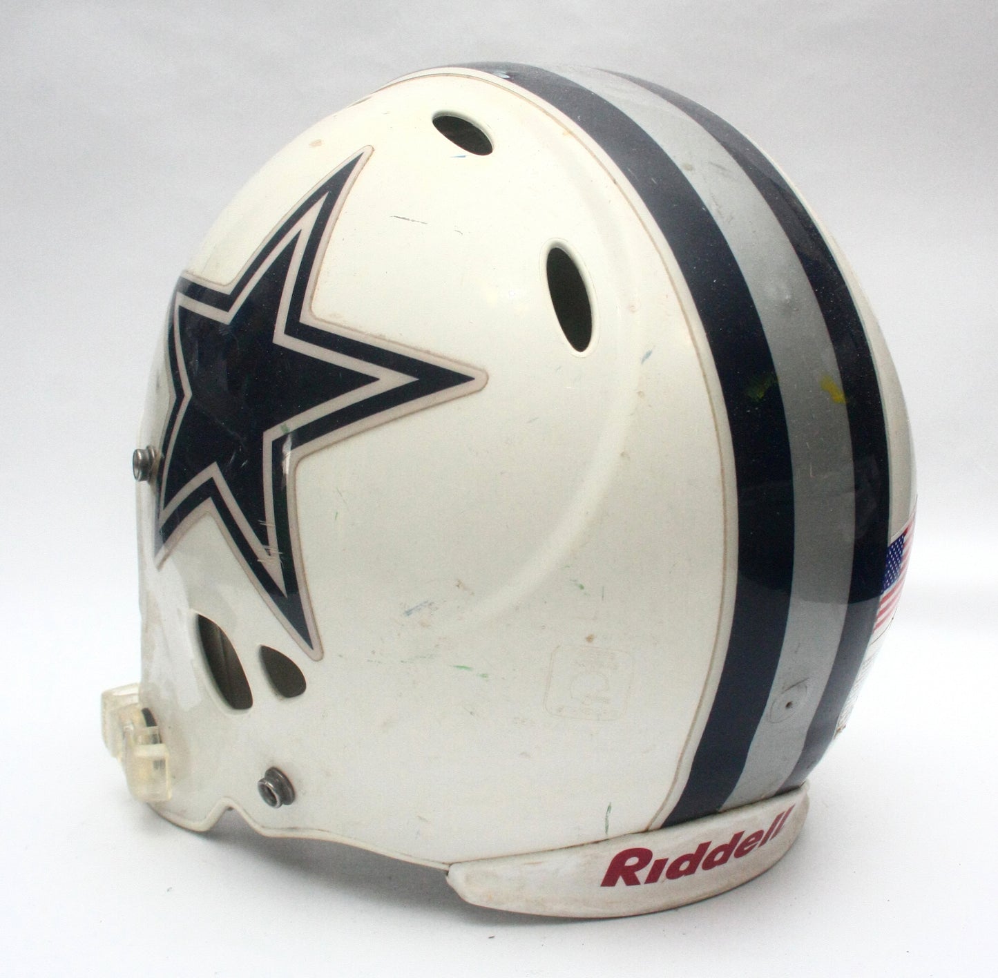 Vintage Game Used Riddell Revolution Small Youth Football Helmet
