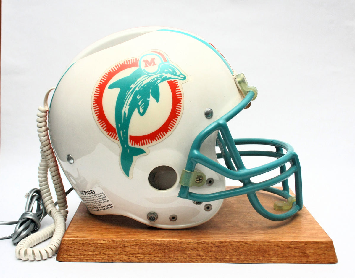 Rare Vintage 1990s Miami Dolphins Nardi Draft Day Football Helmet Phone - NMint
