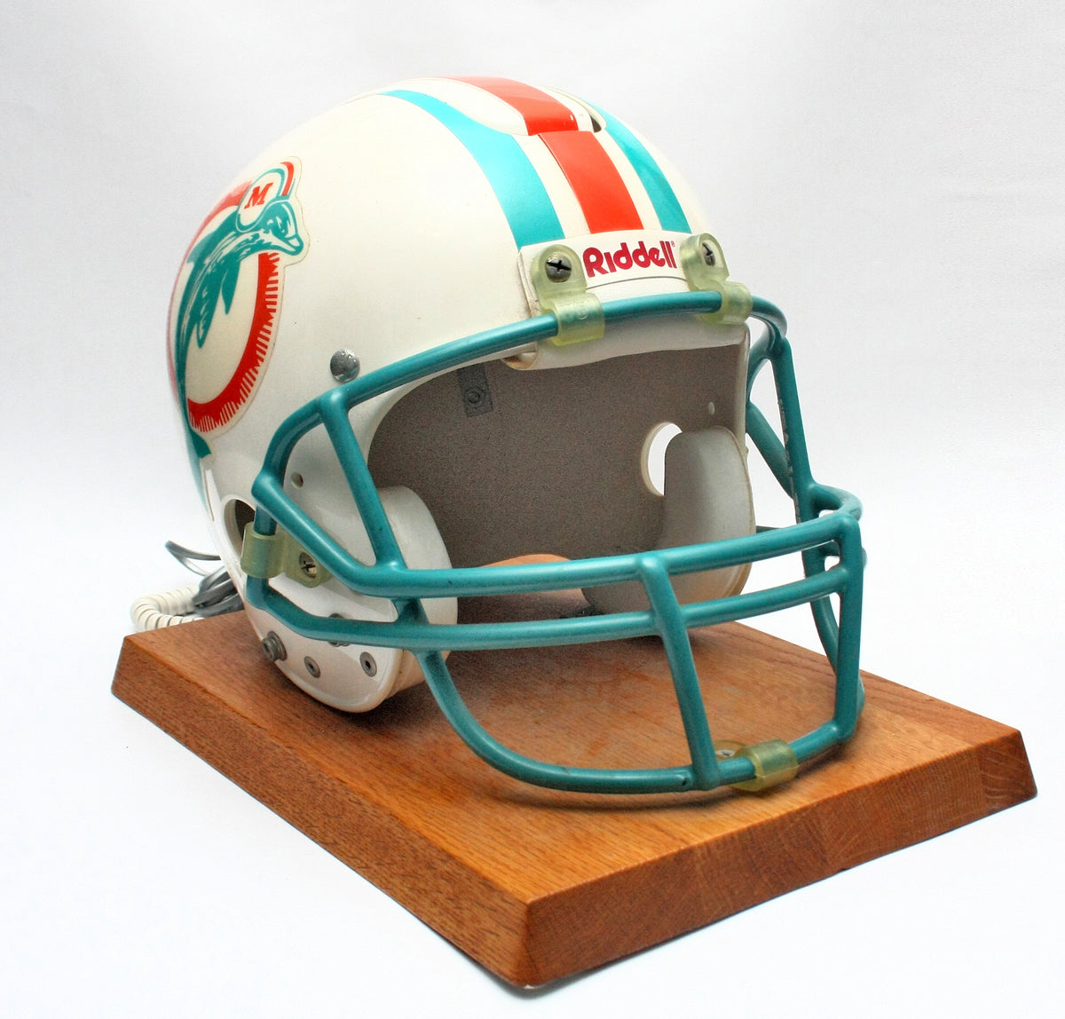 Rare Vintage 1990s Miami Dolphins Nardi Draft Day Football Helmet Phone - NMint