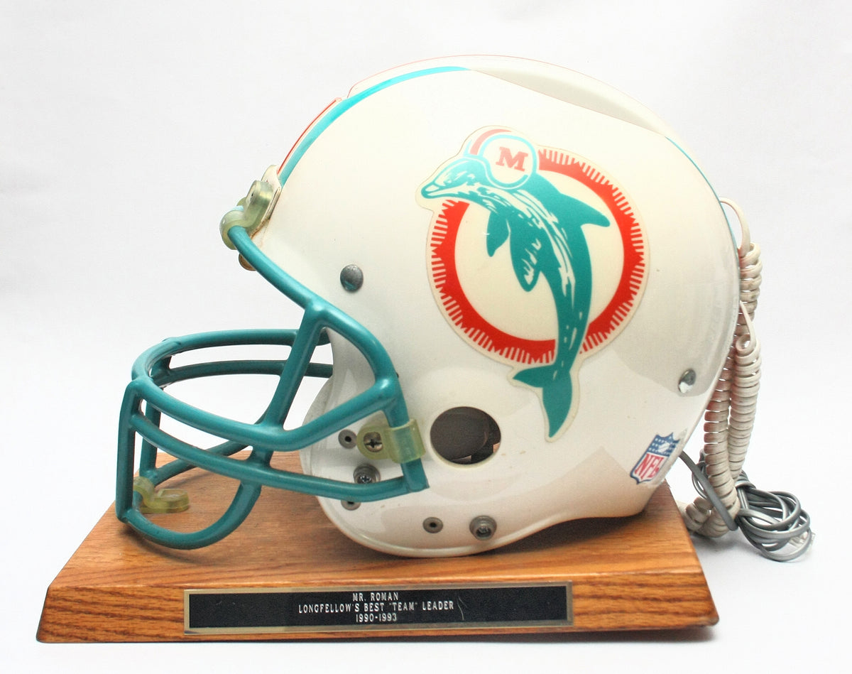 Rare Vintage 1990s Miami Dolphins Nardi Draft Day Football Helmet Phone - NMint