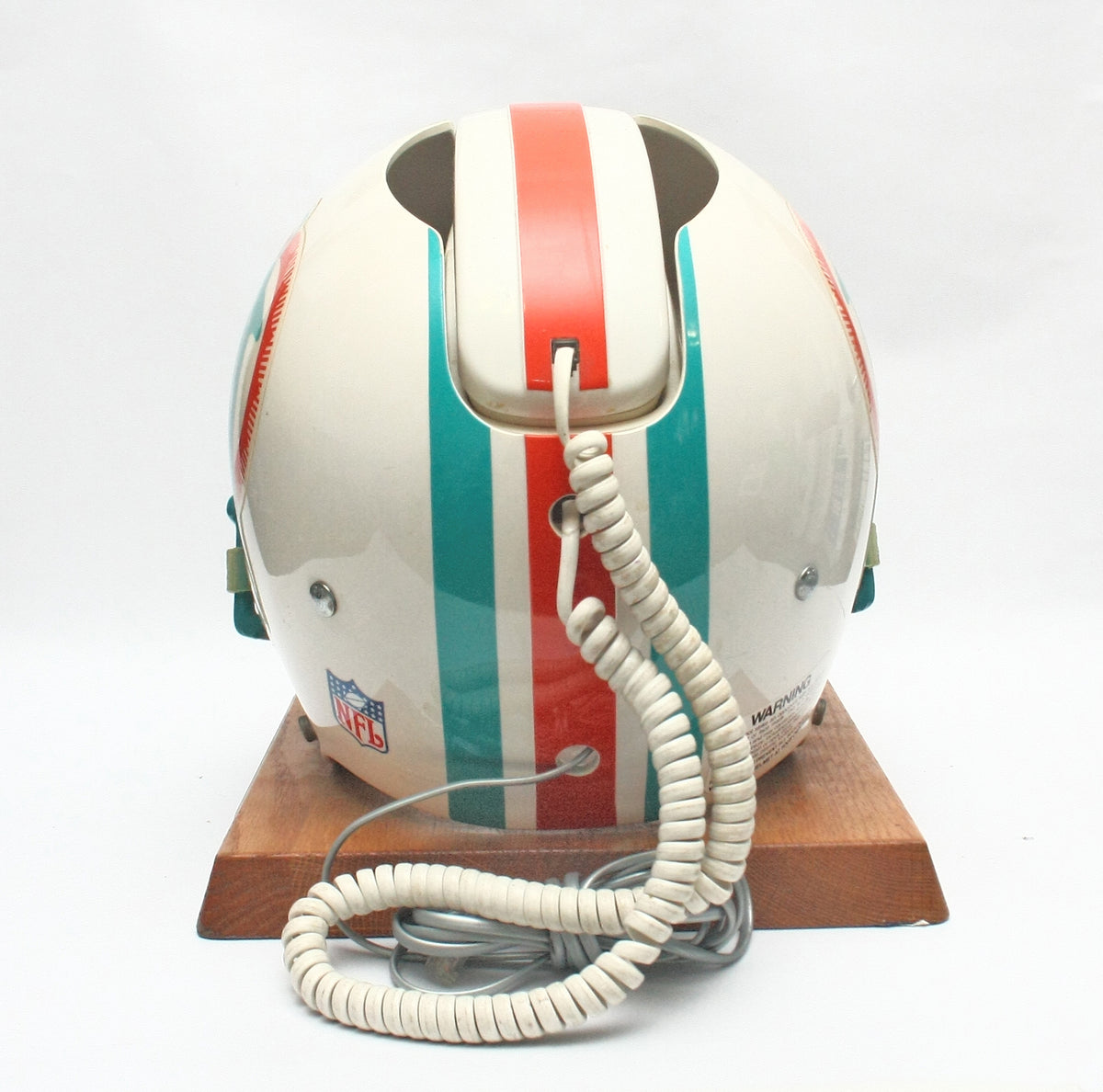 Rare Vintage 1990s Miami Dolphins Nardi Draft Day Football Helmet Phone - NMint