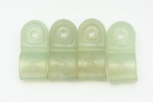 Vintage Game Used 1993 Schutt Football Helmet Facemask Clips 092825A