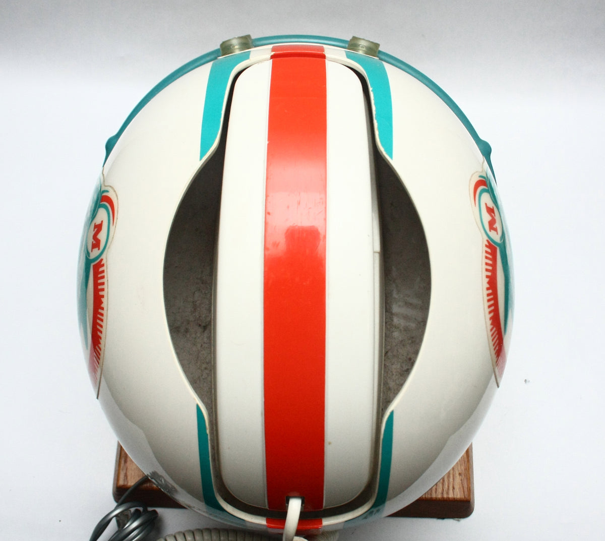 Rare Vintage 1990s Miami Dolphins Nardi Draft Day Football Helmet Phone - NMint