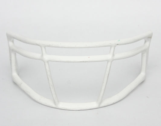 Game Used Riddell AX-2B-S AXIOM Football Helmet Facemask - White