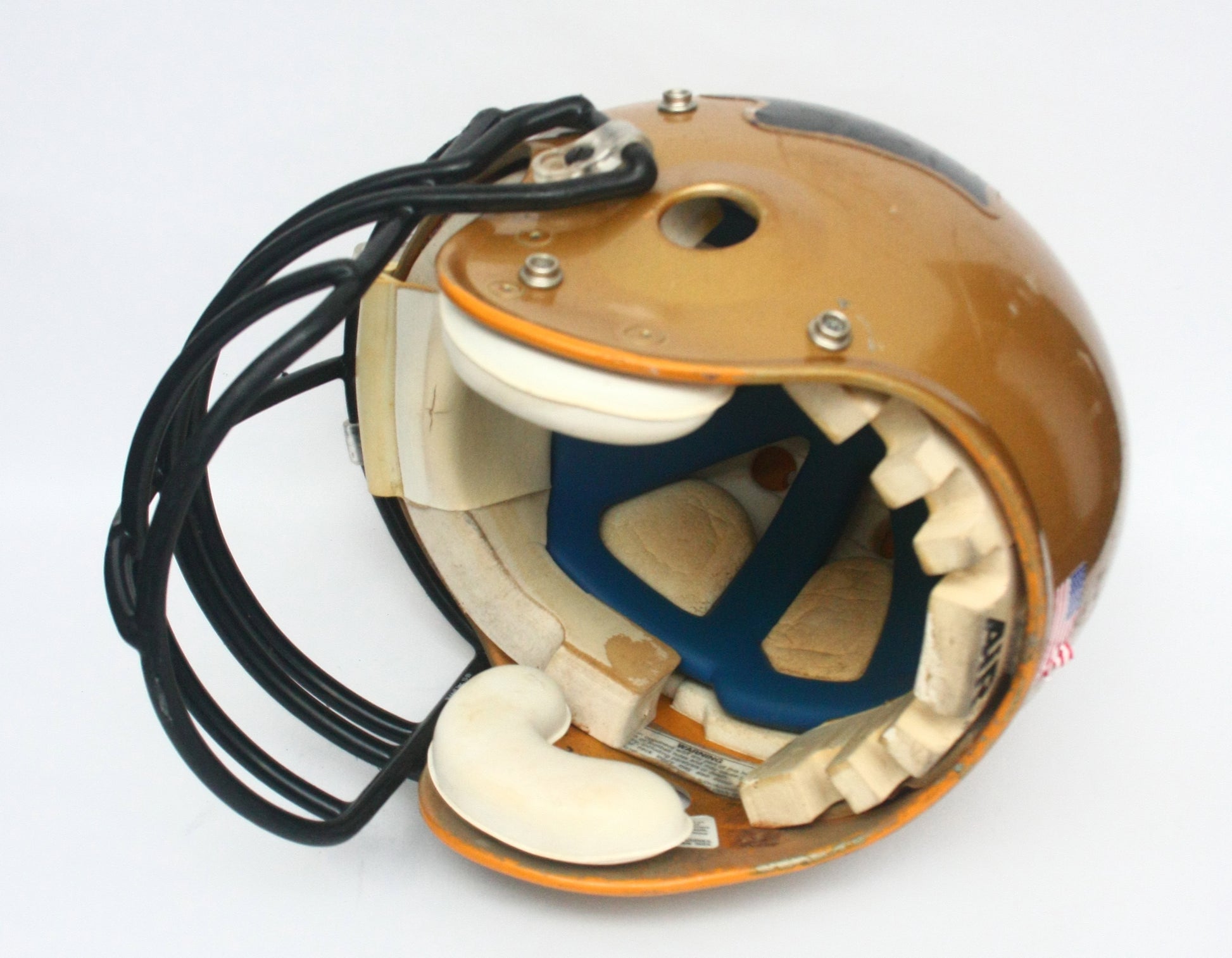 eastern view football helmet Vintage Game Used Plano East Panther Texas High School Schutt Pro Air – Football Helmet Restoration Center