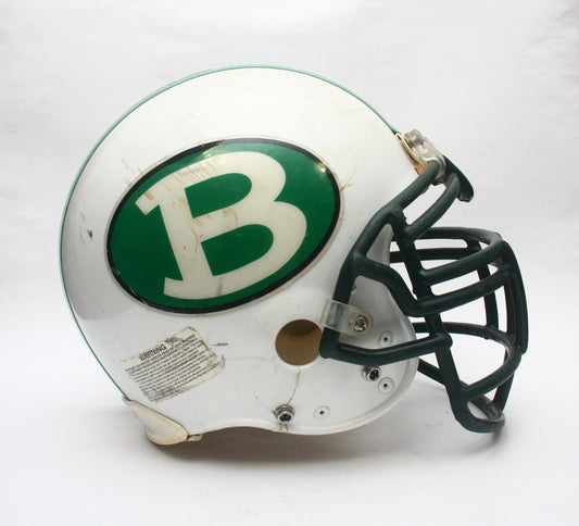 Vintage Game Used 1990s Brenham Cubs Texas High School Riddell VSR4 Football Helmet Size Large