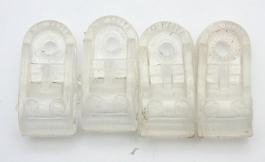 Vintage Game Used 2010 Schutt Football Helmet Facemask Clips 092825F