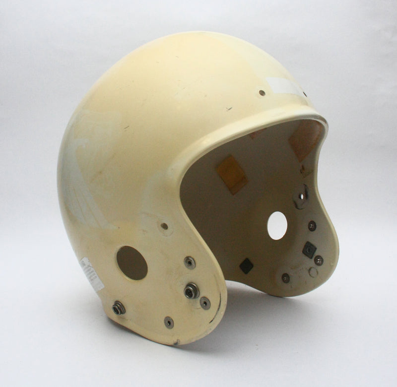 cheap used youth football helmets Vintage Game Used White 1990s Schutt Air Youth Large Football Helmet S – Football Helmet Restoration Center