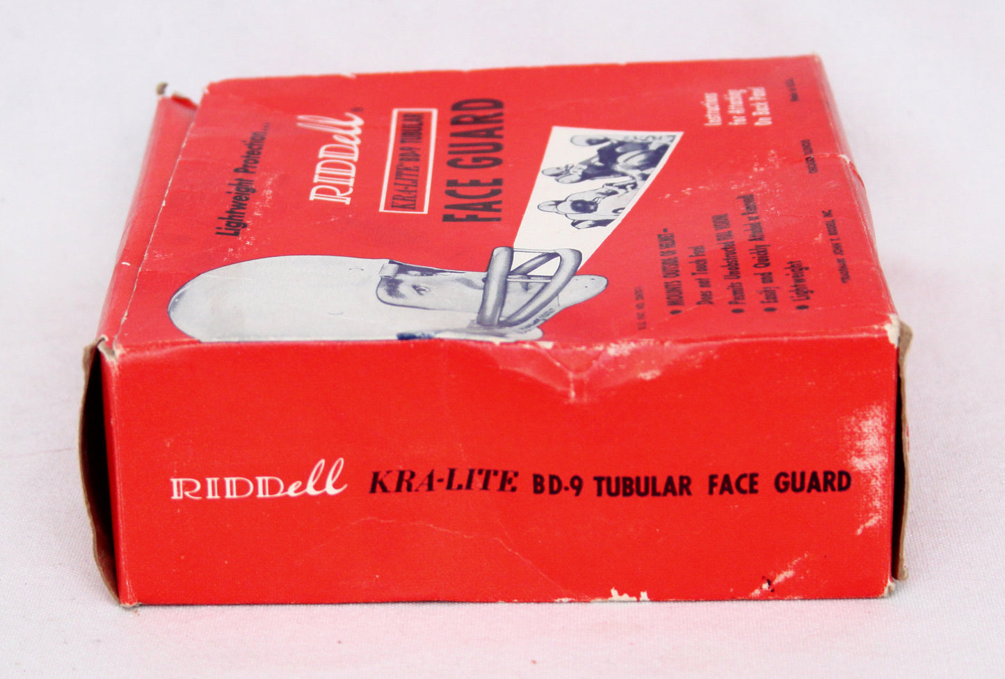 **Ultra Rare** NIB Vintage 1950s Riddell BD-9 Two Bar Football Helmet Facemask