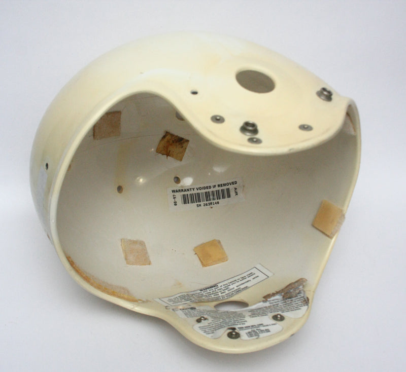 Vintage Game Used White 1990s Schutt Air Youth Large Football Helmet S – Football Helmet Restoration Center Vintage Game Used White 1990s Schutt Air Youth Large Football Helmet S – Football Helmet Restoration Center
