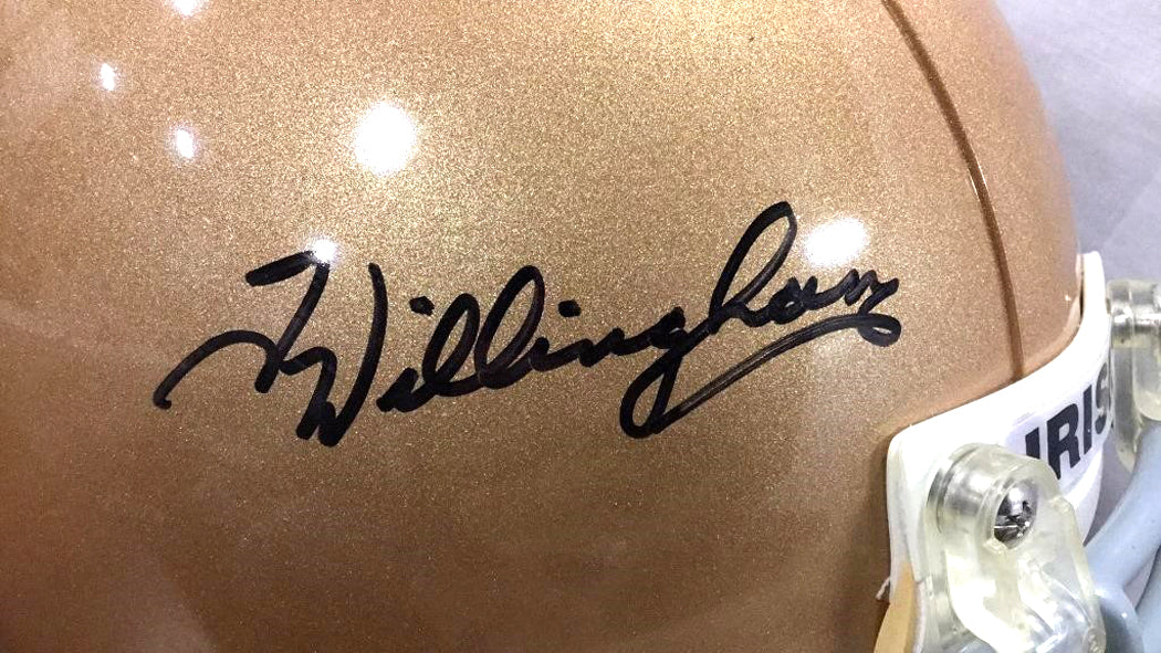 Vintage Notre Dame Fighting Irish Team Issued Riddell VSR4 Large Football Helmet