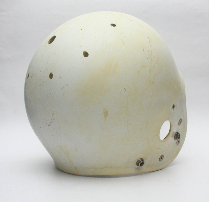 Vintage Game Used White 1980s BIKE IV Youth Medium Football Helmet Shell Only