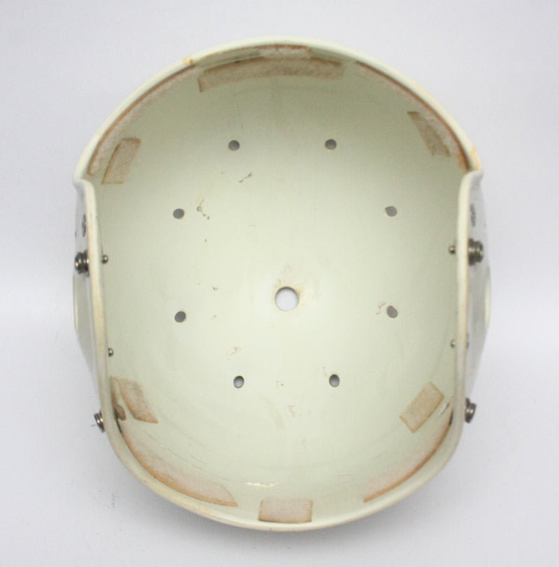 Vintage Game Used White 1980s BIKE IV Youth Medium Football Helmet Shell Only