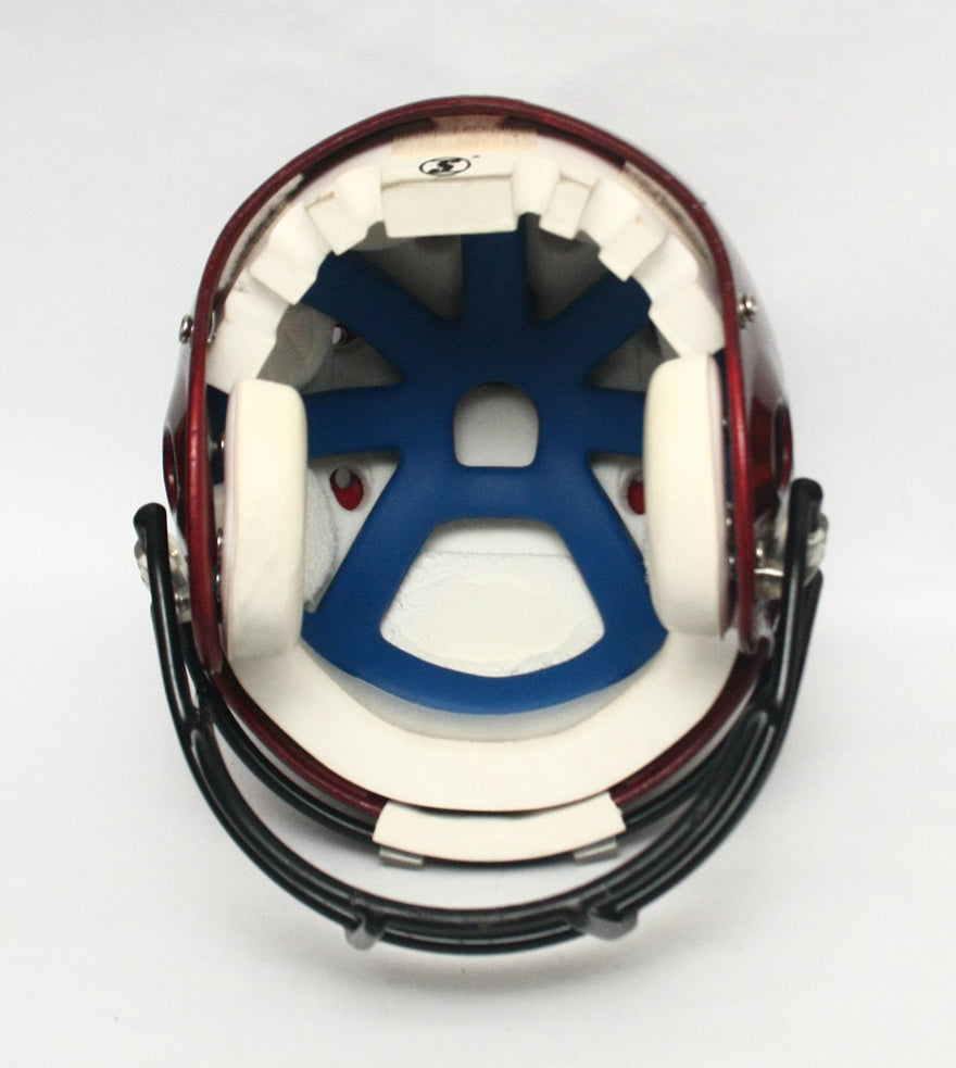 Vintage Game Used 2000s Troy Trojans Schutt Pro Air II Football Helmet - Size Large