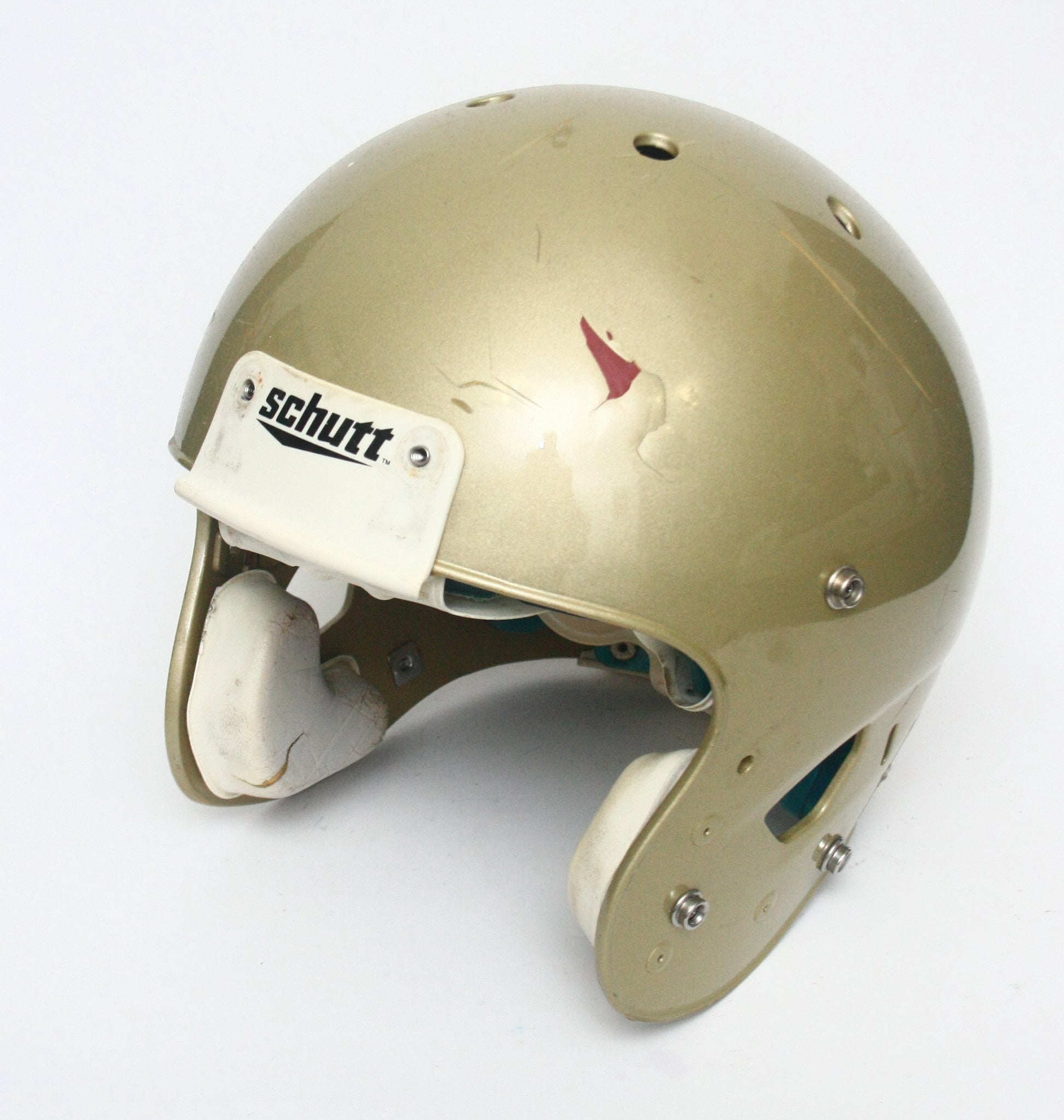 Game Used Schutt Air XP Football Helmet - Large