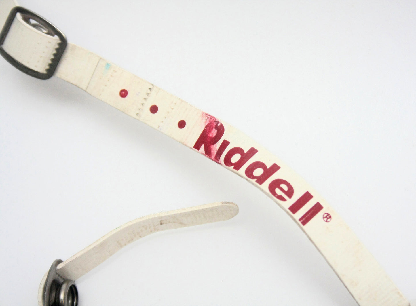 Vintage Game Used Tom Brady Style Riddell Football Helmet Chinstrap