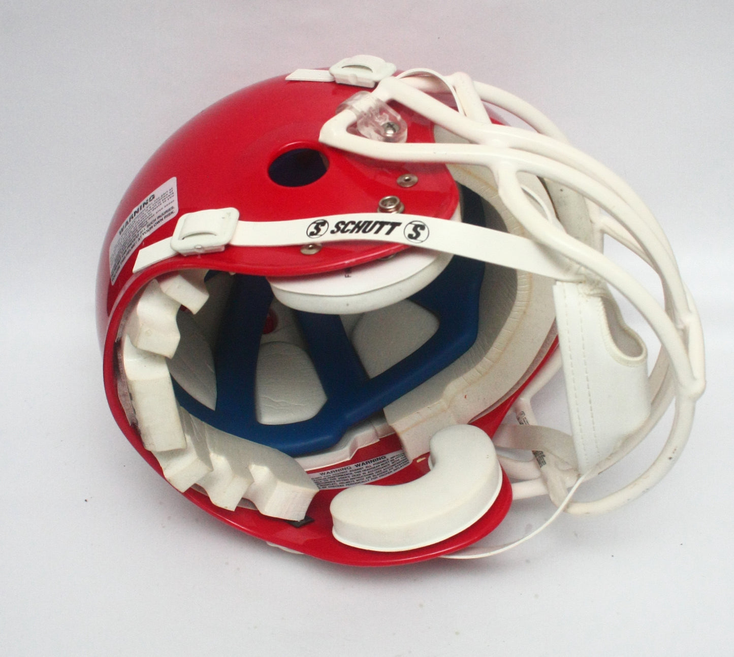 Vintage Schutt Pro Air II Adult Large Football Helmet with Facemask & Chinstrap