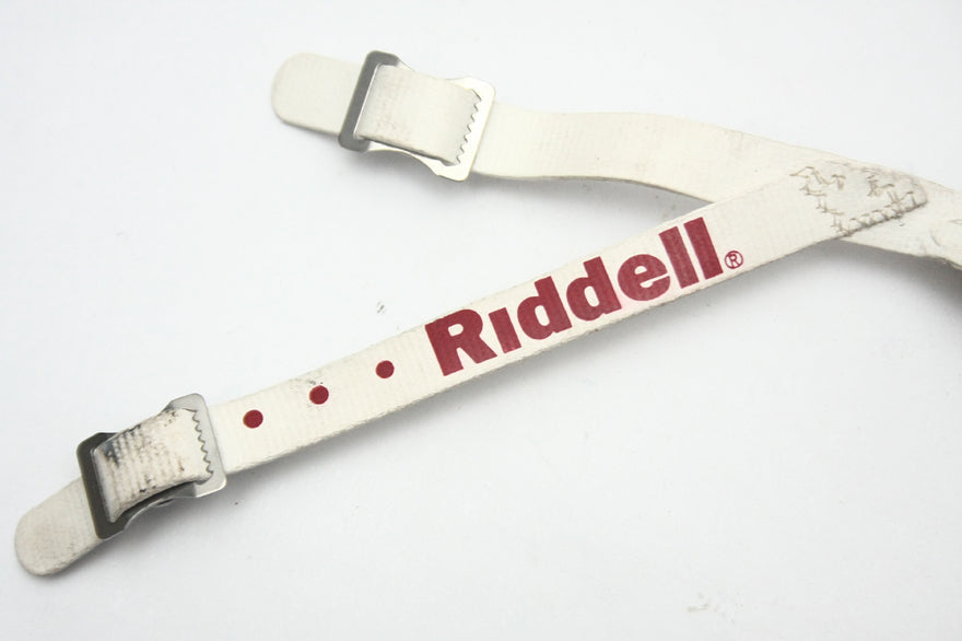 Vintage Game Used 1990s 2000s Riddell 4 Point Low Hook Football Helmet Chinstrap