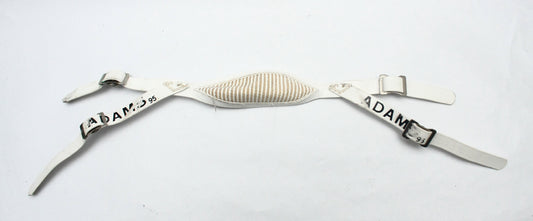 Vintage Game Used Adams Four Point Low Hook Soft Cup Football Helmet Chinstrap