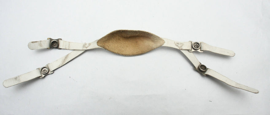 Rare Vintage Game Used 1990s Riddell 4 Point Low Hook Football Helmet Chinstrap