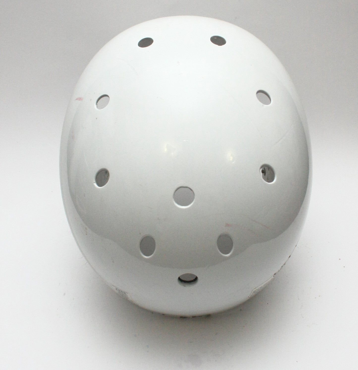 Game Used Schutt Air XP Football Helmet Shell Only- Large - White