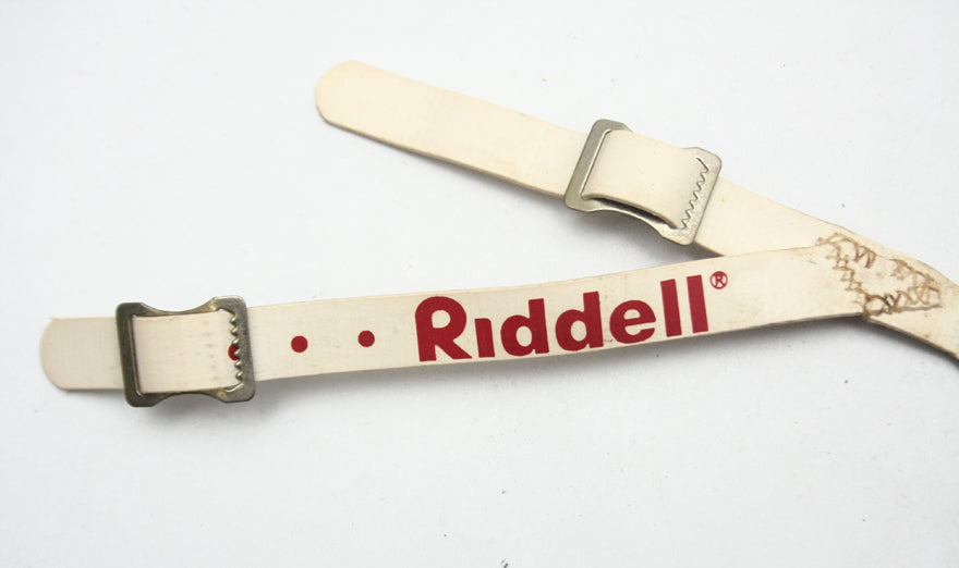 Vintage Game Used 1990s Riddell 4 Point Low Hook Football Helmet Chinstrap