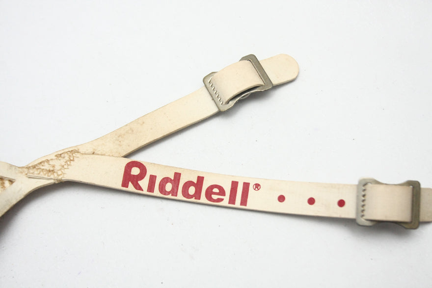Vintage Game Used 1990s Riddell 4 Point Low Hook Football Helmet Chinstrap