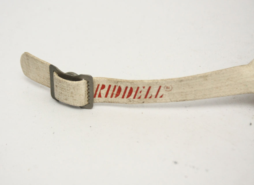 Rare Vintage Game Used 1960s Riddell Two Point Football Helmet Chinstrap