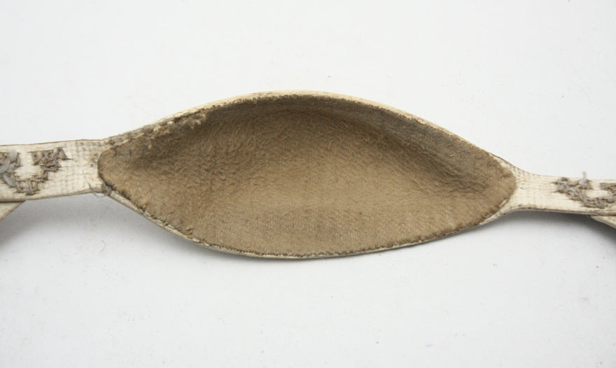 Vintage Game Used All American Four Point Low Hook Football Helmet Chinstrap