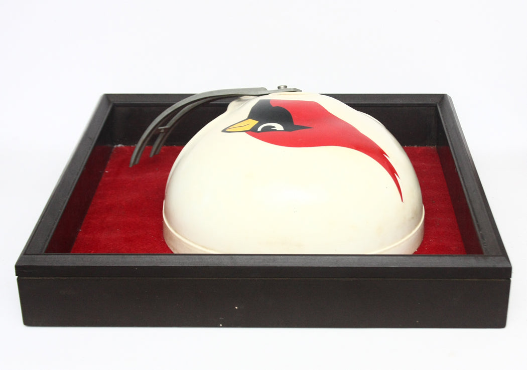 Rare Vintage 1960s St. Louis Cardinals Riddell RK Football Helmet Plaque by MSM