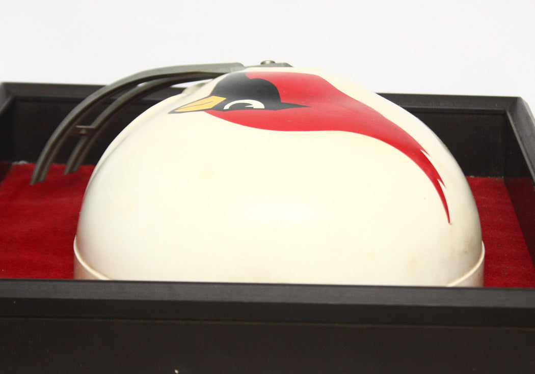 Rare Vintage 1960s St. Louis Cardinals Riddell RK Football Helmet Plaque by MSM