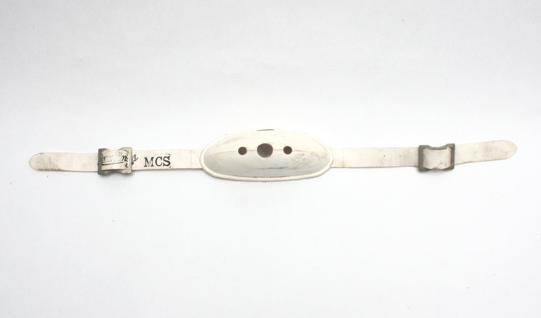 Rare Vintage 1960s 1970s Game Used Rawlings MCS Two Point Football Helmet Chinstrap