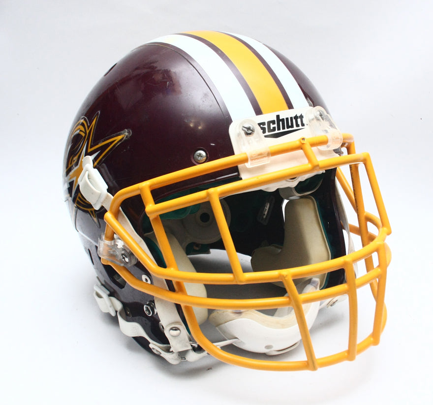 Vintage Game Used DC Divas WFA Schutt Pro Air XP Football Helmet Large