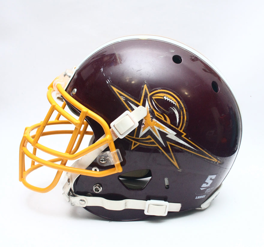 Vintage Game Used DC Divas WFA Schutt Pro Air XP Football Helmet Large