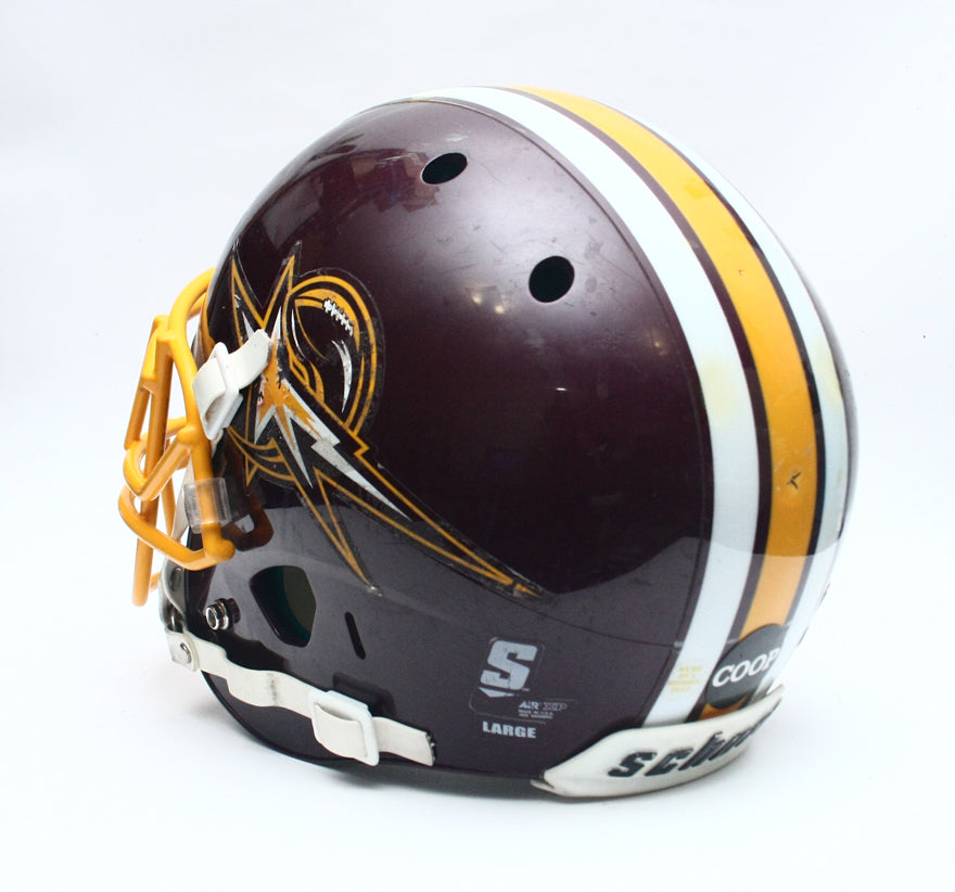 Vintage Game Used DC Divas WFA Schutt Pro Air XP Football Helmet Large